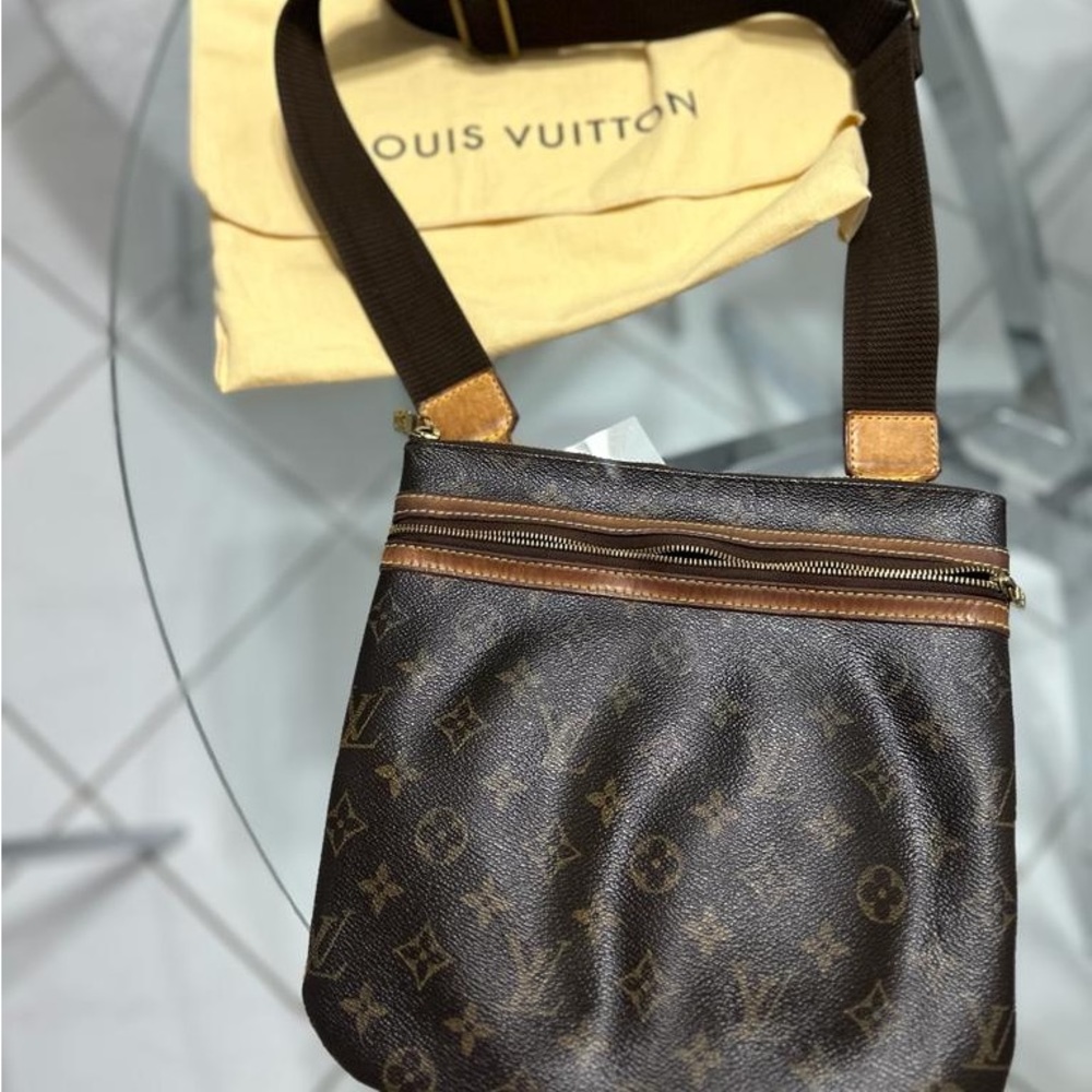 Crossbody louis vuitton bag.